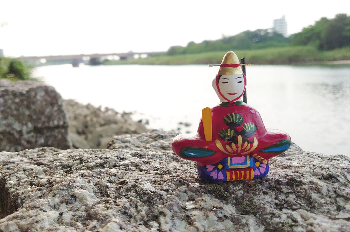 赤天神が暮らす街 豊橋